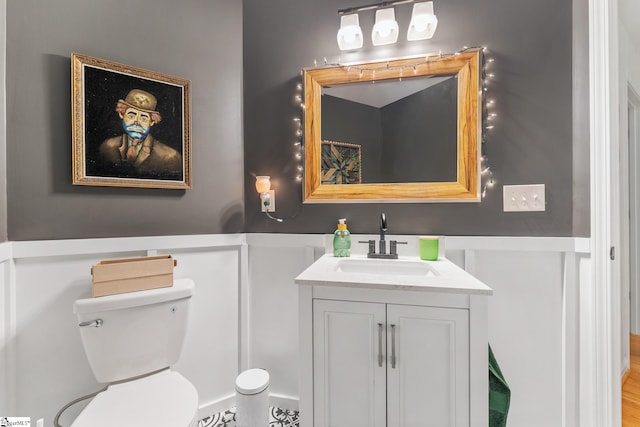 700 Old Green Pond Rd, Anderson, SC 29625 - half bath featuring vanity and toilet