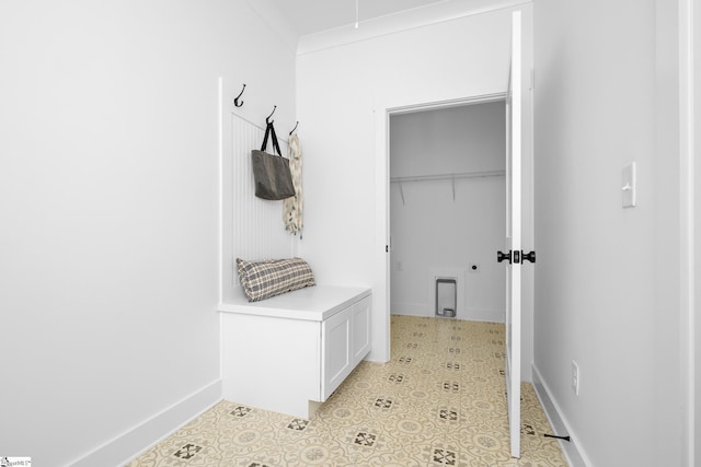 710 N Main St, Greer, SC 29651 - mudroom with baseboards