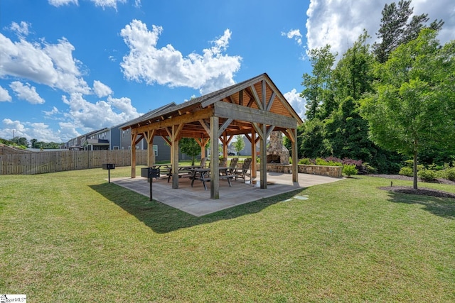 1128 Grovewood Ct, Moore, SC 29369 - view of property's community with a gazebo and a patio