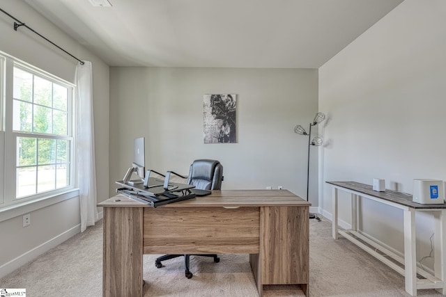 1128 Grovewood Ct, Moore, SC 29369 - office featuring light carpet, healthy amount of natural light, and baseboards