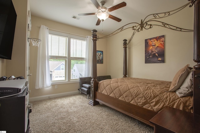 250 Chickadee Trl, Easley, SC 29642 - carpeted bedroom with multiple windows, baseboards, and ceiling fan