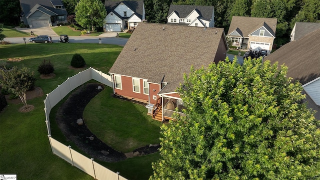 250 Chickadee Trl, Easley, SC 29642 - aerial perspective of suburban area