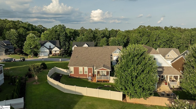 250 Chickadee Trl, Easley, SC 29642 - aerial perspective of suburban area