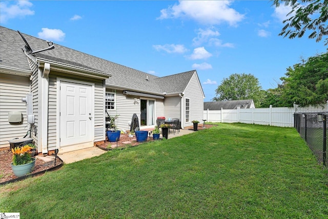 205 Willow Leaf Dr, Seneca, SC 29672 - rear view of property with a patio and roof with shingles