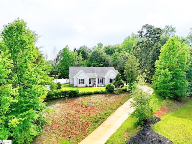 205 Willow Leaf Dr, Seneca, SC 29672 - view of front of property with a front yard