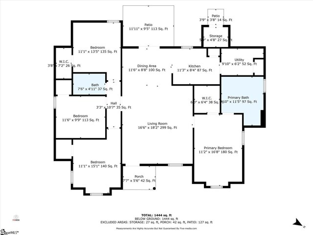 205 Willow Leaf Dr, Seneca, SC 29672 - floor plan / room layout