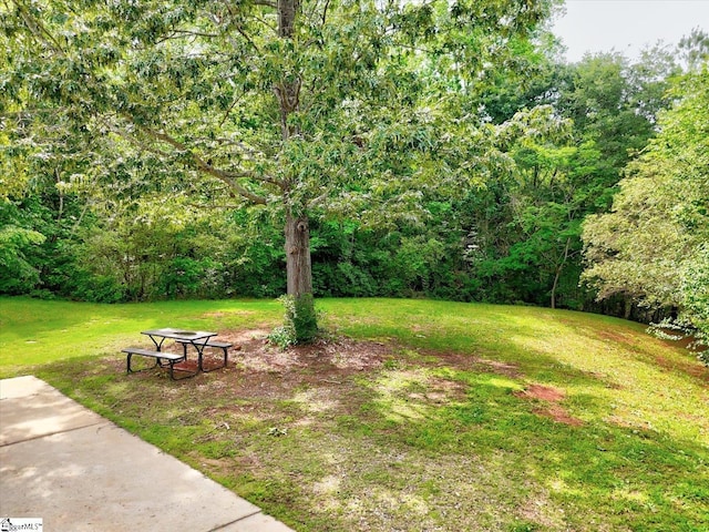 205 Willow Leaf Dr, Seneca, SC 29672 - view of grassy yard featuring a wooded view