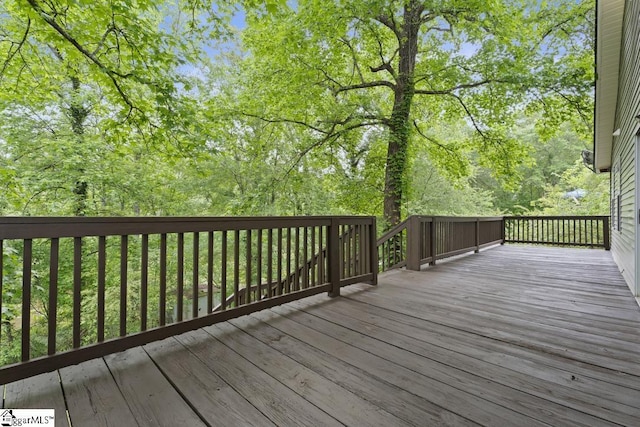 338 E Celestial Dr, Greer, SC 29651 - view of wooden terrace