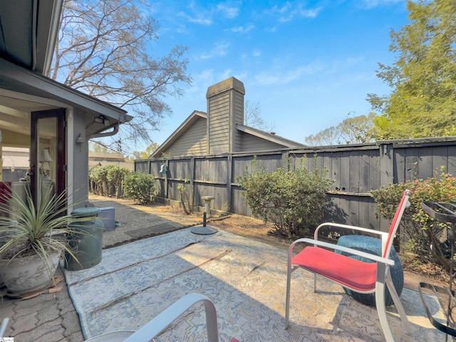 122 Tanager Cir, Greer, SC 29650 - view of patio / terrace with a fenced backyard