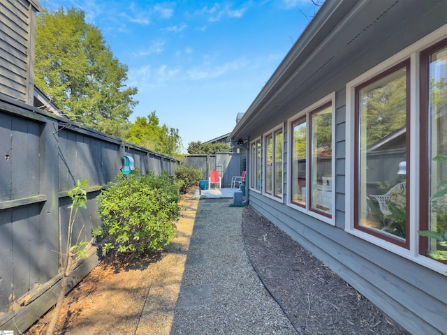 122 Tanager Cir, Greer, SC 29650 - fenced backyard with a patio area