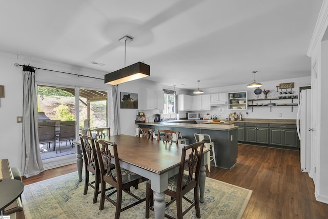 157 Stonewood Crossing Dr, Boiling Springs, SC 29316 - dining room featuring dark wood-type flooring
