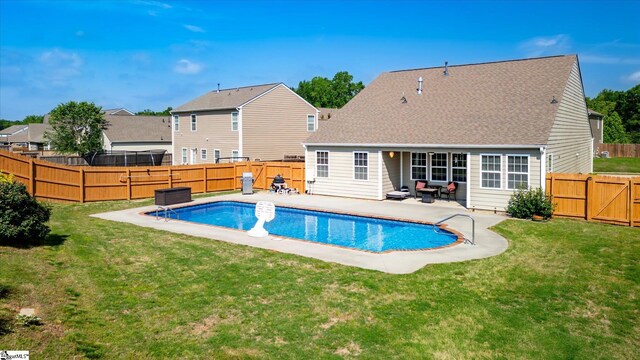 205 Hartwood Lake Ln, Greer, SC 29650 - view of pool featuring a patio area