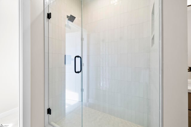 1047 Ansel School Rd, Greer, SC 29651 - bathroom with a stall shower