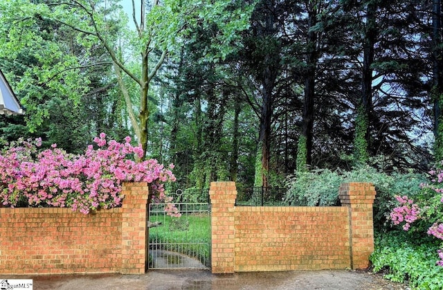 102 Quail Creek Ln, Greenville, SC 29615 - view of gate