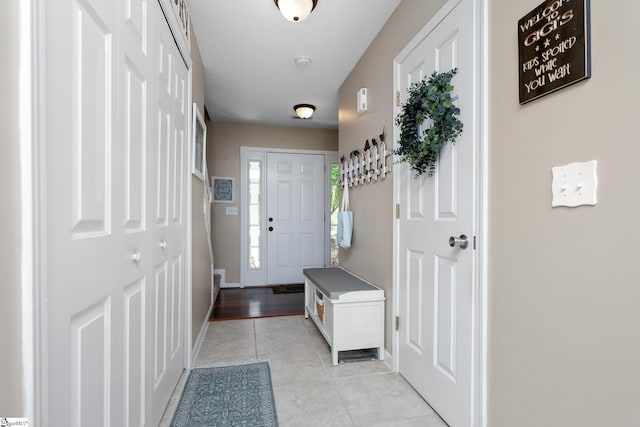 113 Faulkner Cir, Greer, SC 29651 - foyer entrance featuring light tile patterned flooring and baseboards