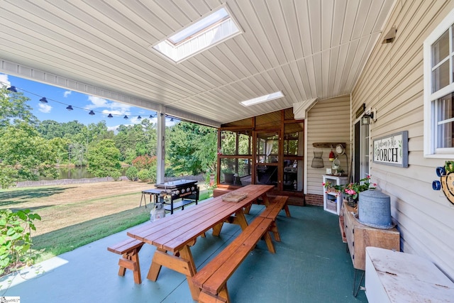 113 Faulkner Cir, Greer, SC 29651 - view of patio / terrace featuring outdoor dining space