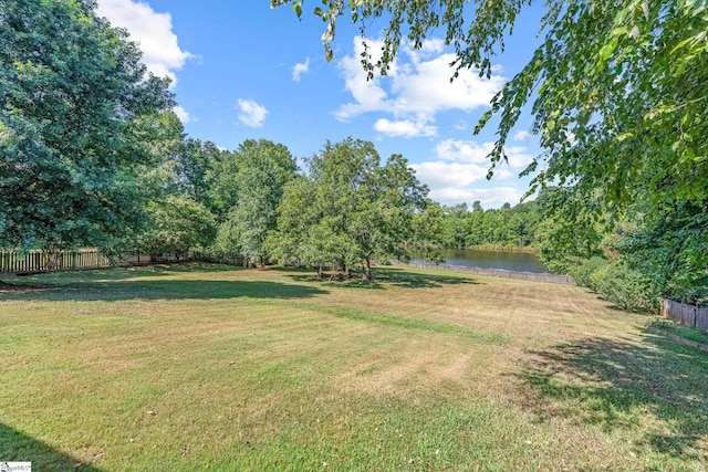 113 Faulkner Cir, Greer, SC 29651 - view of yard featuring a water view