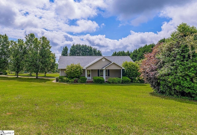 301 S Cassidy Way, Campobello, SC 29322 - single story home featuring a front lawn and a porch