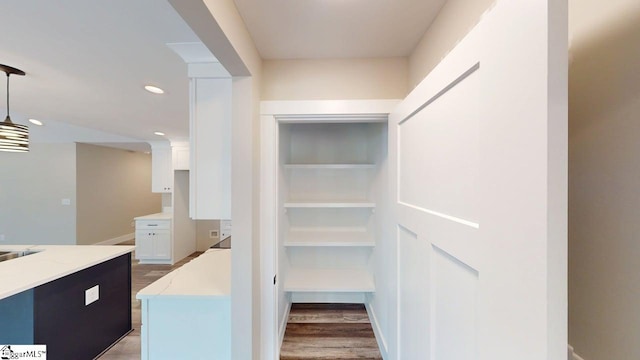 view of pantry