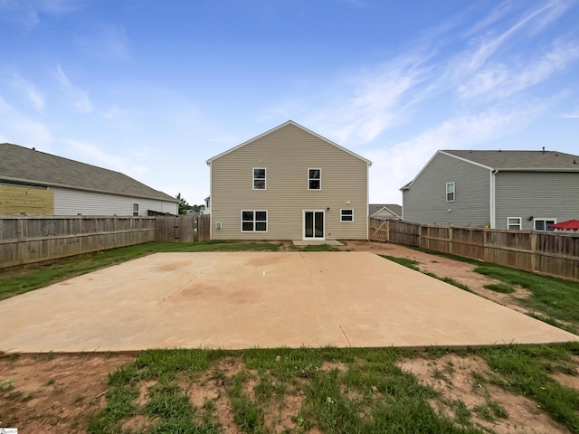 3740 Brookshade Trl, Moore, SC 29369 - back of property featuring a fenced backyard and a patio
