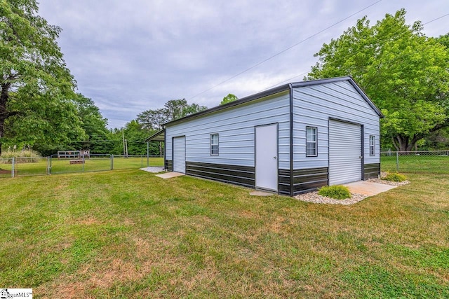 217 Ponder Rd, Greer, SC 29651 - view of outbuilding with a gate
