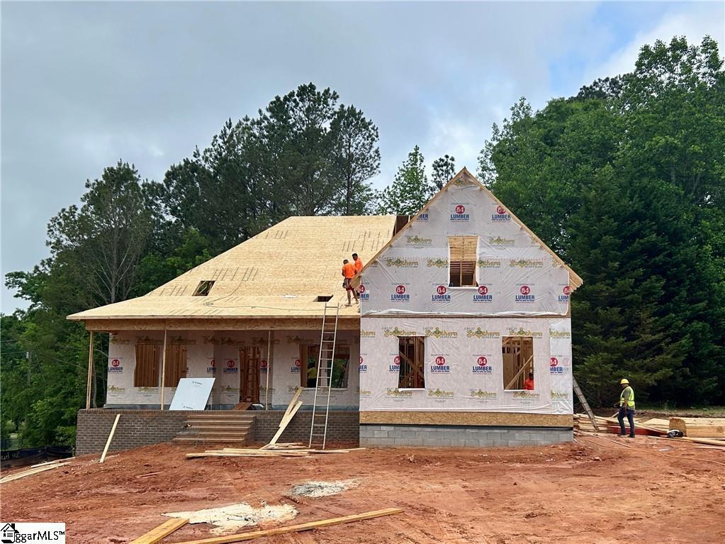301 Link Rd, Pendleton, SC 29670 - property under construction with a porch