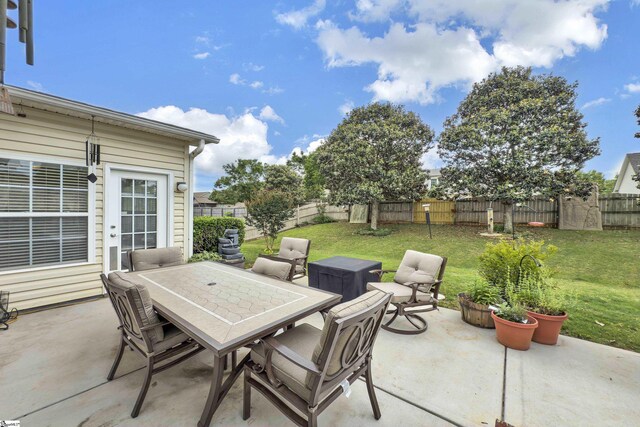 508 Inner Banks Rd, Boiling Springs, SC 29316 - view of patio featuring outdoor dining space