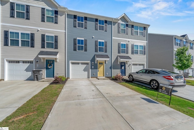 23 Verdant Leaf Way, Greenville, SC 29617 - townhome / multi-family property with a garage, driveway, and a residential view