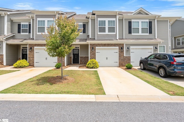 319 Sudduth Farms Dr, Greer, SC 29650 - view of property with driveway and a garage