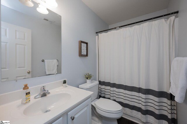 1198 Dalrymple Rd, Anderson, SC 29621 - bathroom with toilet and vanity