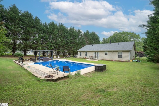 1198 Dalrymple Rd, Anderson, SC 29621 - view of pool featuring a pergola and a patio area
