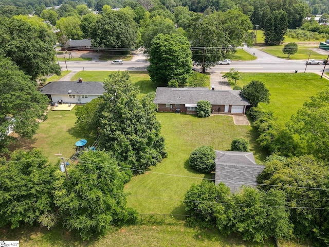 129 E Main St, Duncan, SC 29334 - aerial view of property and surrounding area