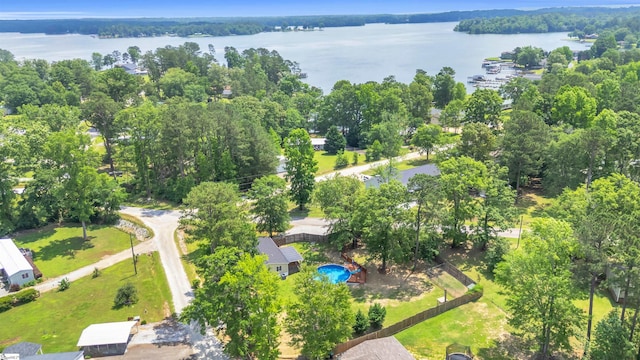 118 Quail Rd, Ninety Six, SC 29666 - aerial view of property's location with a nearby body of water