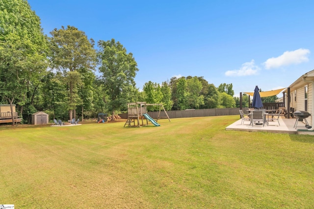 205 Glastonbury Dr, Greer, SC 29651 - view of yard featuring a patio area
