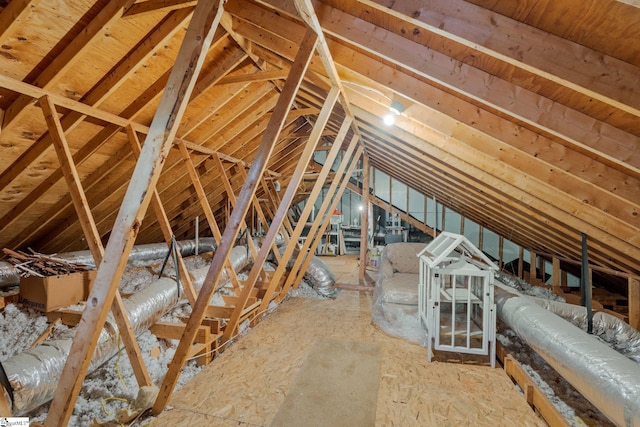 113 Roberts Farm Rd, Simpsonville, SC 29681 - view of unfinished attic