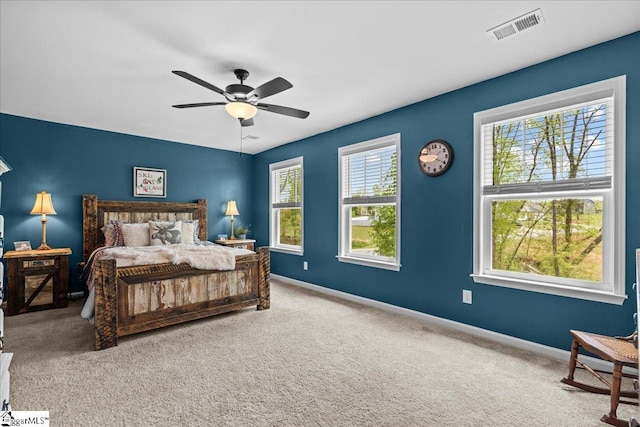 610 Circinae Rd, Cowpens, SC 29330 - carpeted bedroom featuring baseboards and ceiling fan