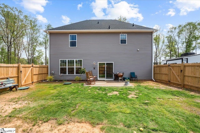 610 Circinae Rd, Cowpens, SC 29330 - rear view of property with a gate and a patio