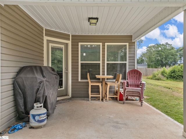 225 Aldrich Rd, Chesnee, SC 29323 - view of patio featuring a grill