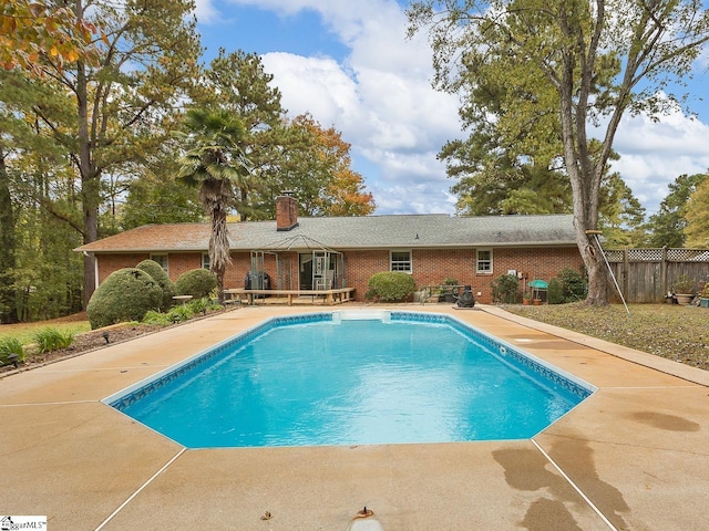 221 N Hill Dr, Boiling Springs, SC 29316 - view of swimming pool with a patio
