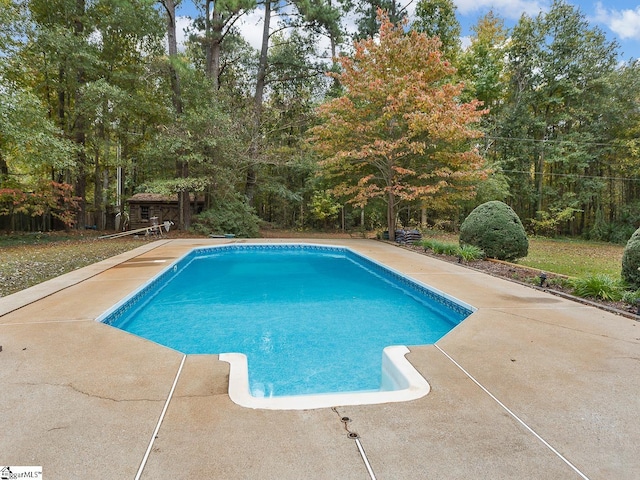 221 N Hill Dr, Boiling Springs, SC 29316 - outdoor pool featuring a patio area