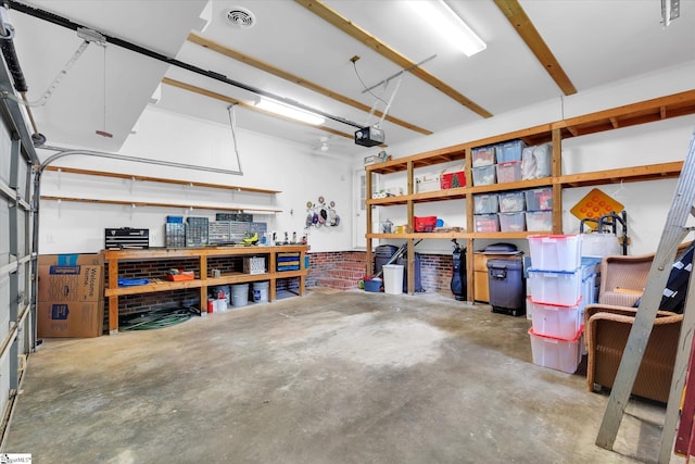 108 Hancock Ln, Greer, SC 29650 - garage with a garage door opener