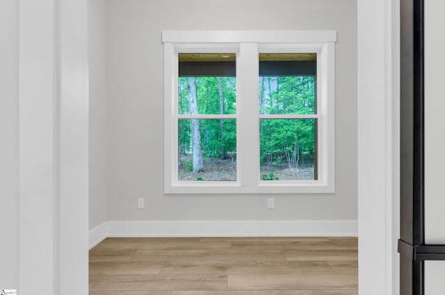 120 Thomason View Rd, Fountain Inn, SC 29644 - spare room featuring healthy amount of natural light, light wood-style floors, and baseboards