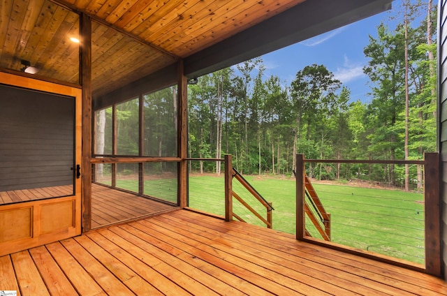 120 Thomason View Rd, Fountain Inn, SC 29644 - deck with a lawn