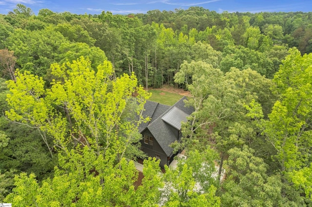 120 Thomason View Rd, Fountain Inn, SC 29644 - aerial view of property and surrounding area featuring a forest
