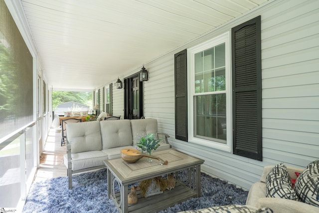 251 Williams Rd, Pelzer, SC 29669 - sunroom / solarium with outdoor lounge area