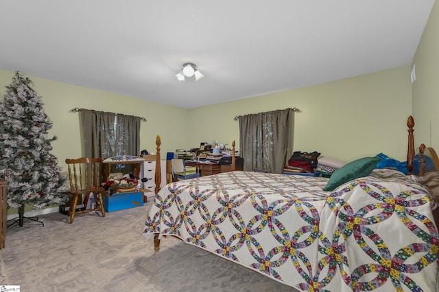 2444 Abner Creek Rd, Duncan, SC 29334 - bedroom with carpet floors