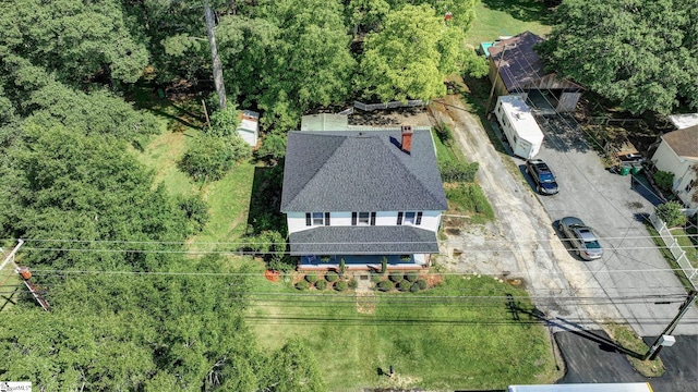 600 Gulliver St, Fountain Inn, SC 29644 - aerial view of property and surrounding area
