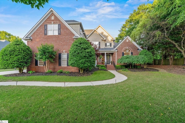 204 Whitworth Way, Simpsonville, SC 29681 - view of front of property featuring brick siding