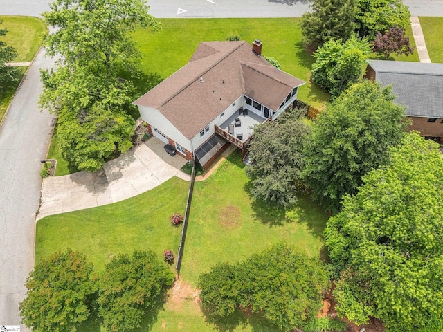 4600 Coach Hill Dr, Greenville, SC 29615 - view from above of property