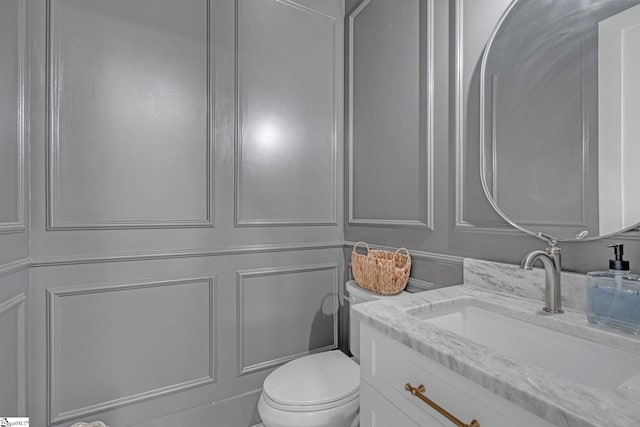 320 Terry Rd, Fountain Inn, SC 29644 - half bath with vanity and toilet
